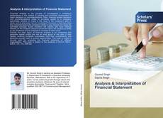 Bookcover of Analysis & Interpretation of Financial Statement