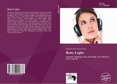 Portada del libro de Betty Legler