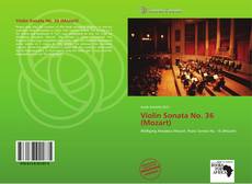 Capa do livro de Violin Sonata No. 36 (Mozart) 