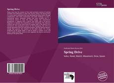 Portada del libro de Spring Drive