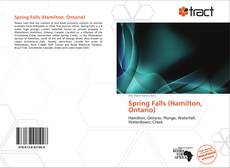 Portada del libro de Spring Falls (Hamilton, Ontario)