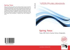 Capa do livro de Spring, Texas 