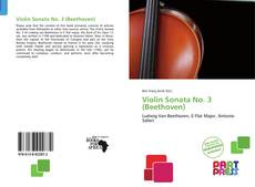 Bookcover of Violin Sonata No. 3 (Beethoven)