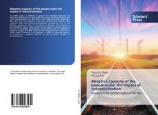 Buchcover von Adaptive capacity of the people under the impact of industrialization