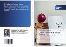 Zafari's English to Rohingya Dictionary kitap kapağı