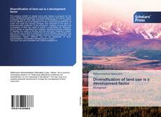 Diversification of land use is a development factor kitap kapağı