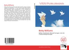 Capa do livro de Betty Williams 