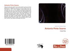 Capa do livro de Antonio Pinto Soares 