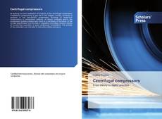 Buchcover von Centrifugal compressors