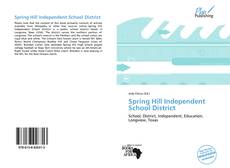 Portada del libro de Spring Hill Independent School District