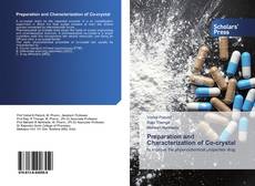 Buchcover von Preparation and Characterization of Co-crystal