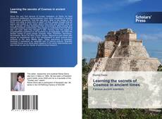 Copertina di Learning the secrets of Cosmos in ancient times