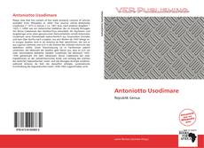 Portada del libro de Antoniotto Usodimare