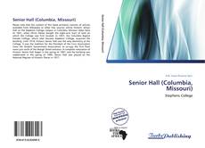 Capa do livro de Senior Hall (Columbia, Missouri) 