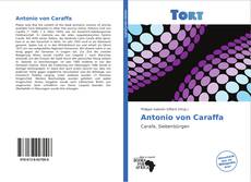 Capa do livro de Antonio von Caraffa 