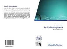 Capa do livro de Senior Management 