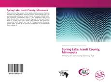 Bookcover of Spring Lake, Isanti County, Minnesota