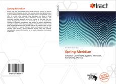 Portada del libro de Spring Meridian