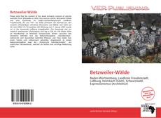 Capa do livro de Betzweiler-Wälde 