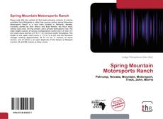 Capa do livro de Spring Mountain Motorsports Ranch 