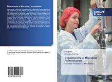 Buchcover von Experiments in Microbial Fermentation