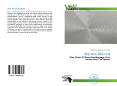 Portada del libro de We Are Church