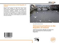 Capa do livro de Telecommunications in the Republic of Ireland 