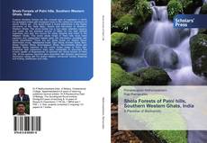 Buchcover von Shola Forests of Palni hills, Southern Western Ghats, India