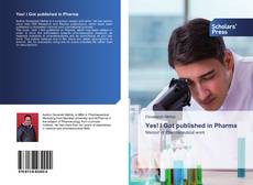 Yes! I Got published in Pharma的封面