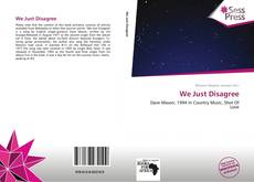 Portada del libro de We Just Disagree