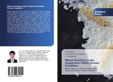 Buchcover von Wheat Grinding Under Evaporative Water Cooled Condition