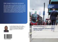 Public transport infrastructure development kitap kapağı