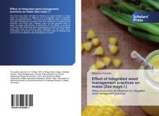 Copertina di Effect of Integrated weed management practices on maize (Zea mays l.)