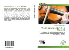 Bookcover of Violin Sonatas, Kv 10-15 (Mozart)