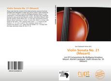 Buchcover von Violin Sonata No. 21 (Mozart)