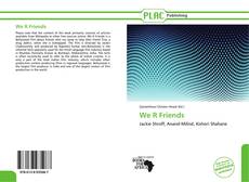 Copertina di We R Friends