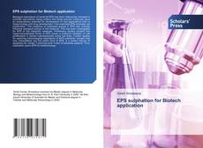 Copertina di EPS sulphation for Biotech application