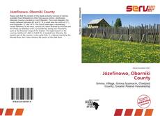 Bookcover of Józefinowo, Oborniki County