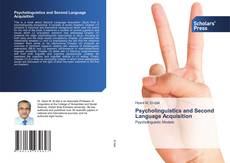 Copertina di Psycholinguistics and Second Language Acquisition