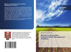 Copertina di Review on Some Non-Chemical Weed Management Practices