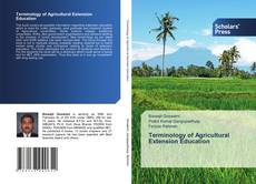 Terminology of Agricultural Extension Education的封面