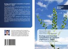 Обложка Ecology and Chemical composition of Lepidium virginicum L, Egypt