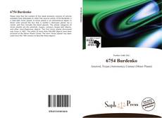 Capa do livro de 6754 Burdenko 