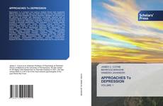 APPROACHES To DEPRESSION kitap kapağı