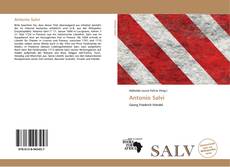 Capa do livro de Antonio Salvi 