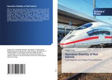 Copertina di Operation Stability of Rail Vehicle