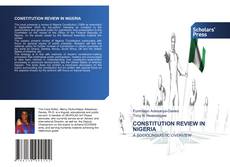 Copertina di CONSTITUTION REVIEW IN NIGERIA