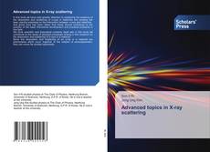 Copertina di Advanced topics in X-ray scattering