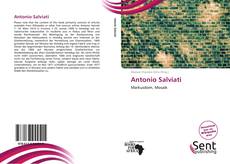 Capa do livro de Antonio Salviati 