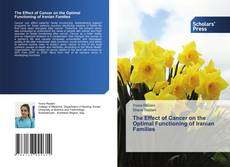 Copertina di The Effect of Cancer on the Optimal Functioning of Iranian Families